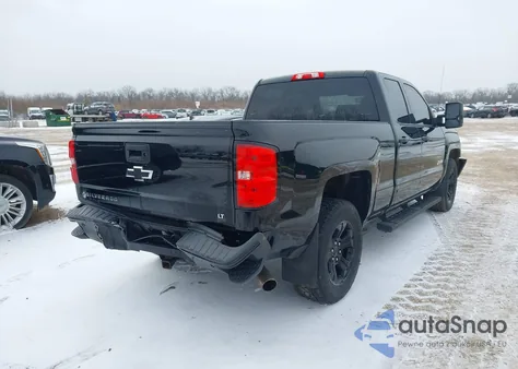 2017 Chevrolet Silverado 1500 2Lt из США, поврежденный, VIN 1GCVKREC7HZ119954